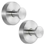 2-Pack Fenas Suction Cup No-Drill Bathroom Hooks for $7.99