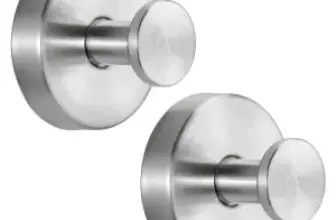 2-Pack Fenas Suction Cup No-Drill Bathroom Hooks for $7.99