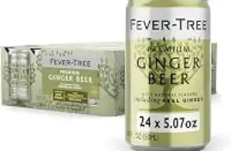 24-Pack Fever-Tree Ginger Beer Cans for $13.62