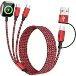 3-in-2 Multi Charging Cable – 5FT for $4.99