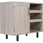Flash Furniture Elmont Bar and Sideboard with Storage for $39.71