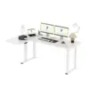 Flexispot 71″ x 43″ L-Shaped Electric Standing Desk – $294.49