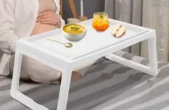 Foldable Laptop Table Stand with Phone Slot for $31.46