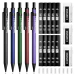 19-Count Four Candies 0.7mm Metal Mechanical Pencils Set for $6.59