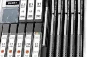 Four Candies Mechanical Pencil Set with Case – 5 Pieces, 420 Refills for $11.89