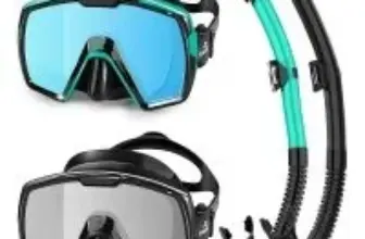Freela Anti-Fog Dry Snorkel Set with Nose Cover for $15.49