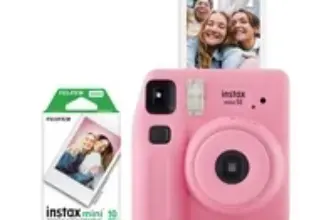 Fujifilm Instax Mini SE Instant Camera with Bonus 10 Pack Mini Film for $64.88