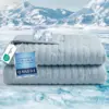 Fuzzysense 50″x60″ Q-Max 0.4 Reversible Cooling Comforter for $50.99