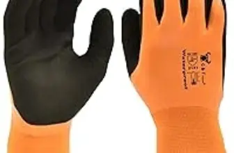 G & F Products Waterproof Cold Weather Work Gloves for $5.39