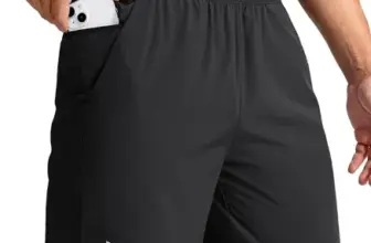 G Gradual Men’s Athletic Running Shorts with Zipper Pocket for $12.99