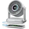 Gaiatop Portable Quiet Desk Fan with 6000mAh Battery – Now $12.43