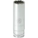 GearWrench 3/8-inch Drive 6 Pt. Deep Socket 21mm for $7.89