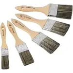 Genixart 5-Pack Double Thick Chip Paint Brush Set (Assorted Sizes) – $8.88