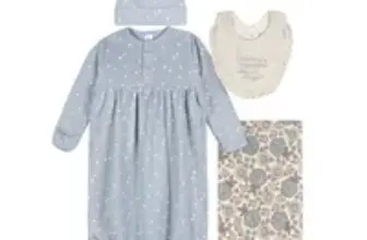 Gerber Baby Girl 5-Piece Gift Set for 0-6 Months – Now Only $7.00