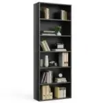 Gianna 6-Tier Bookshelves with Adjustable Shelves for $35.99