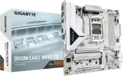 GIGABYTE B850M Eagle WIFI 6E ICE AMD AM5 mATX Motherboard for $127