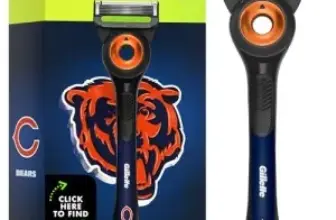 Gillette Labs NFL Bears Edition Shaving Razor with One Refill for $6.63