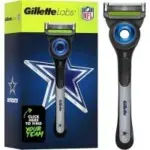 Gillette Labs NFL Cowboys Edition Shaving Razor with 4 Refills & Magnetic Stand for $11.72