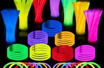 100 Pack of 8-Inch Glow Sticks for $6.39