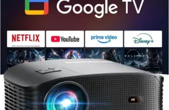 GOODEE Mini Projector with 1080P Native Resolution for $83.99