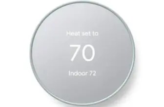 Google Nest Thermostat in Fog for $60.78