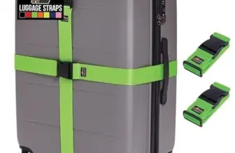 GORILLA GRIP Heavy Duty Adjustable Luggage Straps for $7.99