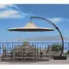 Greenvines 11′ 360-Degree Patio Offset Cantilever Umbrella with Base for $154.99