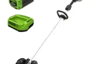 Greenworks 60V 8″ Brushless Cordless Edger with 2.0Ah Battery & Charger for $180