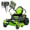 Greenworks 60V 42-in Crossover-Z Zero Turn Mower with Batteries & Charger for $2997.00