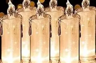 HAIDOLIANGE 6-Pack LED Candles for $10.71