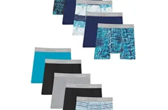Hanes Boys’ Comfort Flex Moisture-Wicking Boxer Briefs 10-Pack for $11.89
