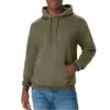 Hanes EcoSmart Fleece Hoodie in Fatigue Green for $8.15