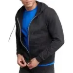 Hanes Ecosmart Men’s Zip-up Fleece Hoodie for $12.50