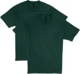 2-Pack Hanes Men’s Beefy-T Heavyweight Pocket T-Shirts for $11