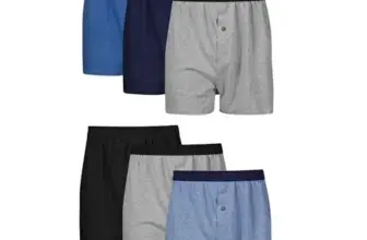 Hanes Men’s ComfortSoft Moisture-Wicking Jersey Knit Boxers 6-Pack for $12.87