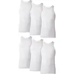 6-Pack Hanes Men’s Tank Undershirts for $11.98