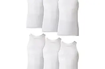 6-Pack Hanes Men’s Tank Undershirts for $11.98