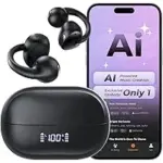 Haowolf EP10 Bone Conduction Bluetooth 5.4 Headphones for $16.79