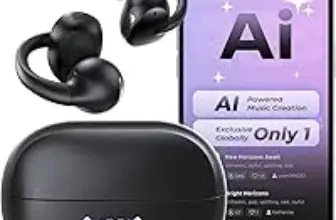 Haowolf EP10 Bone Conduction Bluetooth 5.4 Headphones for $16.79