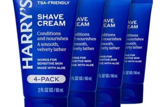 Harry’s Shaving Cream for Men with Aloe and Eucalyptus – 4 Pack for $4.43