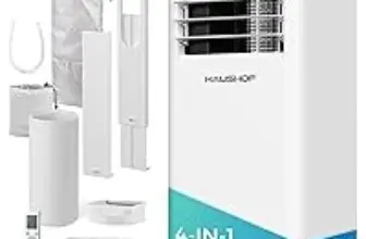 Haushof 10000-BTU Portable Air Conditioner for Rooms Up to 450 sq ft – $179.99