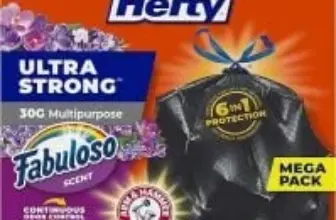 Hefty Ultra Strong 30-Gallon Trash Bags, 50-Count for $11.33