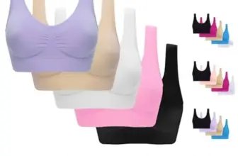 High Impact Support Wireless Bra for $2.99