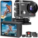Hiicam 4K Waterproof Action Camera with 64GB Card for $34.99