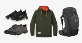 Hiking Boots and Backpacks Available Now
