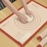 HOTEC 26″x16″ Thickened Silicone Baking Mat Now $6.49