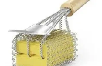 House Again Bristle-Free Grill Brush with Scraper – $14.10