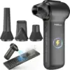 HTAIER Cordless Electric Air Duster 180,000RPM 3-Speed Turbo Fan $18