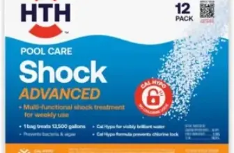 12-Pack HTH 52037R Pool Care Shock for $36 – Advanced Swimming Pool Chemical