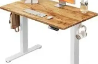 Huanuo 40″x24″ Electric Height Adjustable Standing Desk for $79.55